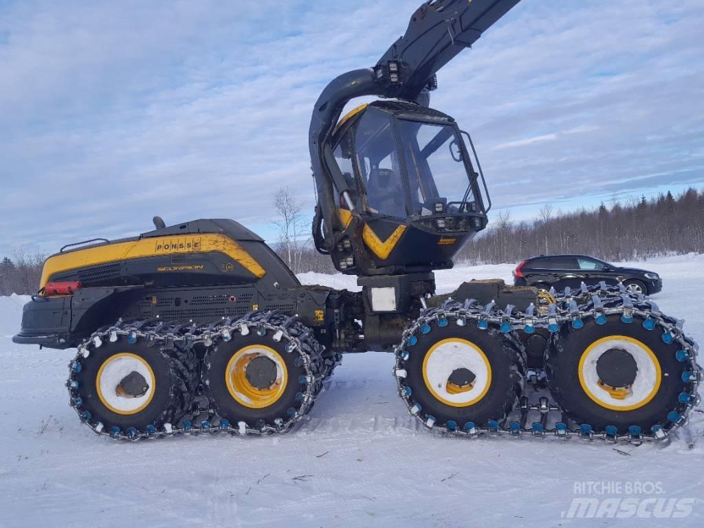 Ponsse Scorpion Biçerdöverler