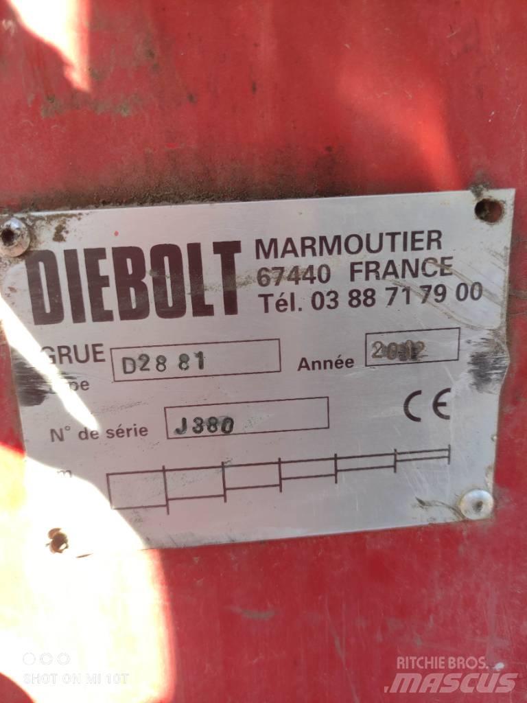 Diebolt 2881 Tomruk vinçleri