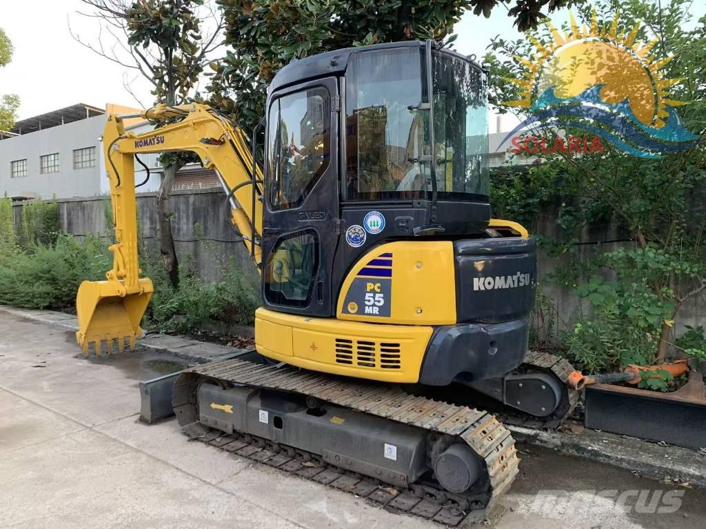 Komatsu PC 55 MR Mini ekskavatörler, 7 tona dek