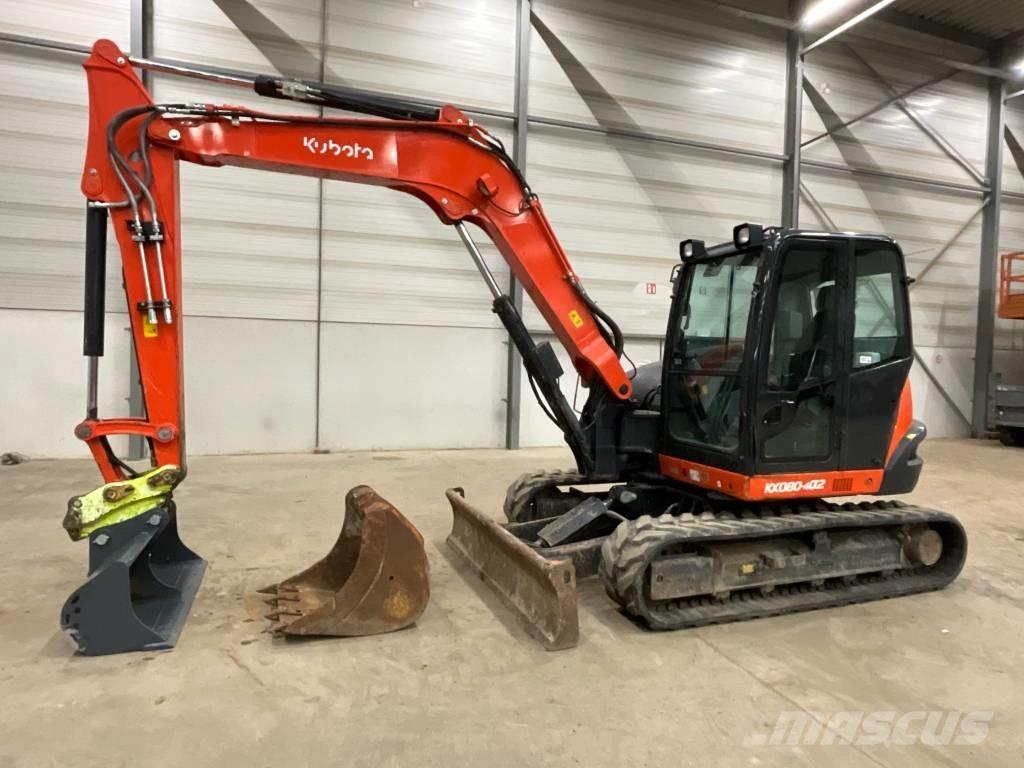 Kubota KX 080-4 A 2 Midi ekskavatörler 7 - 12 t