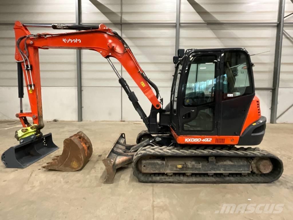 Kubota KX 080-4 A 2 Midi ekskavatörler 7 - 12 t