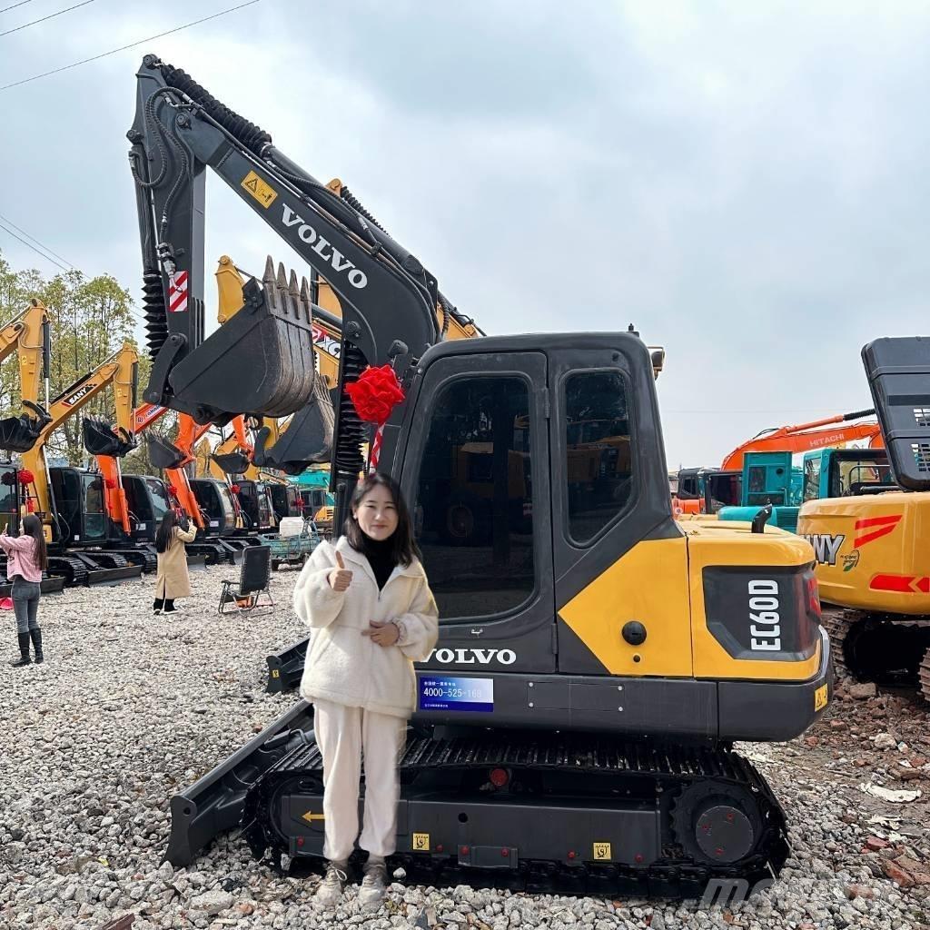 Volvo EC 60 D Mini ekskavatörler, 7 tona dek