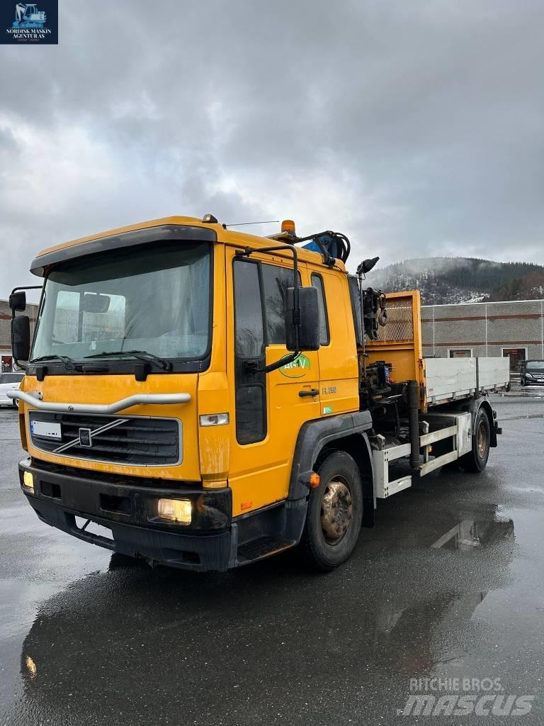 Volvo FL 250 Araç üzeri vinçler