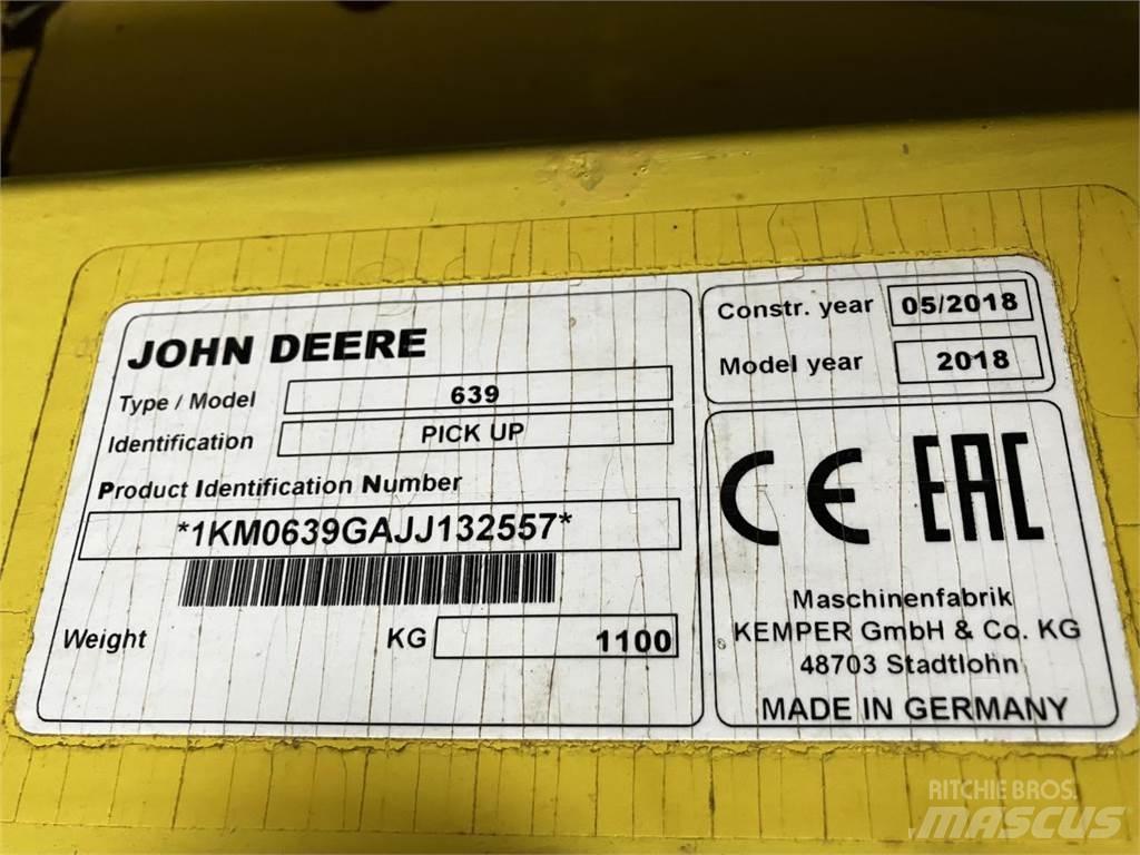 John Deere 639 Biçerdöver aksesuarlari