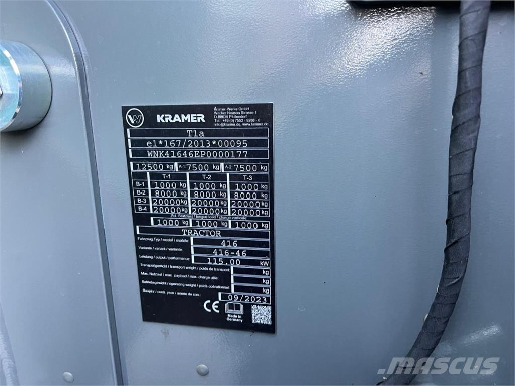 Kramer KT559 Teleskopik yükleyiciler