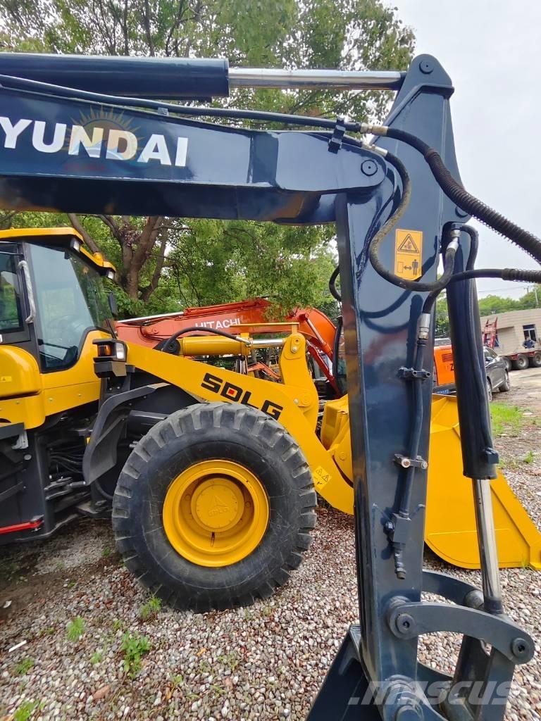 Hyundai R60W Lastik tekerli ekskavatörler