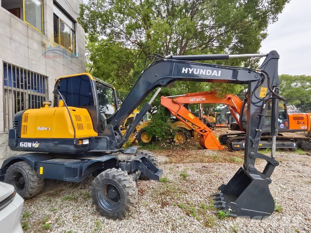 Hyundai R60W Lastik tekerli ekskavatörler