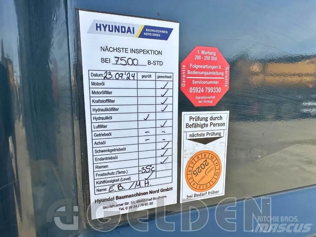 Hyundai HX260NL Paletli ekskavatörler