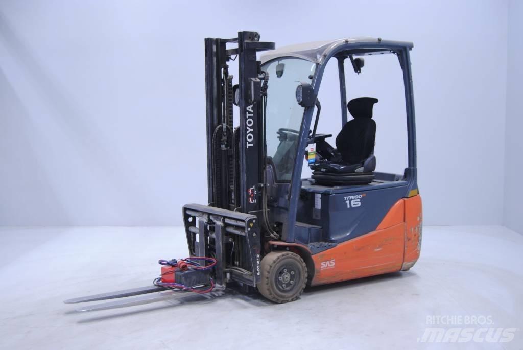 Toyota 8FBE16T Elektrikli forkliftler
