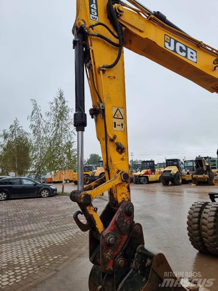 JCB JS 145 W Lastik tekerli ekskavatörler