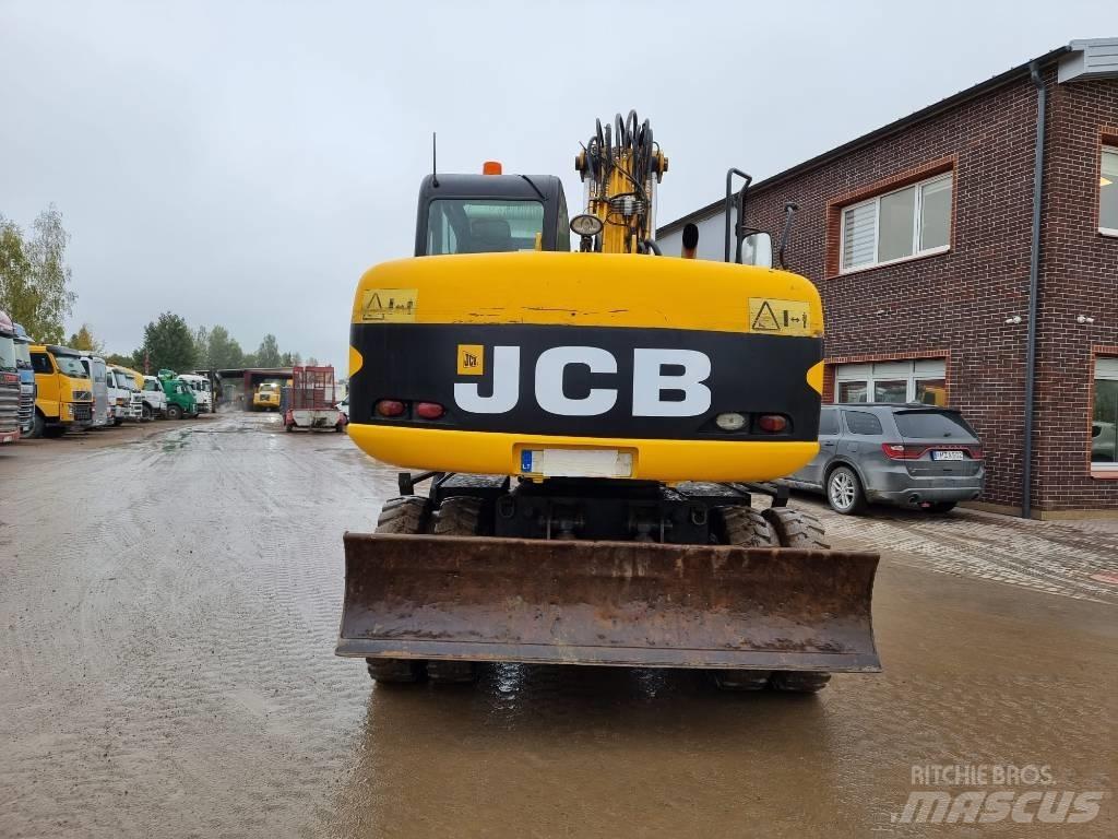 JCB JS 145 W Lastik tekerli ekskavatörler