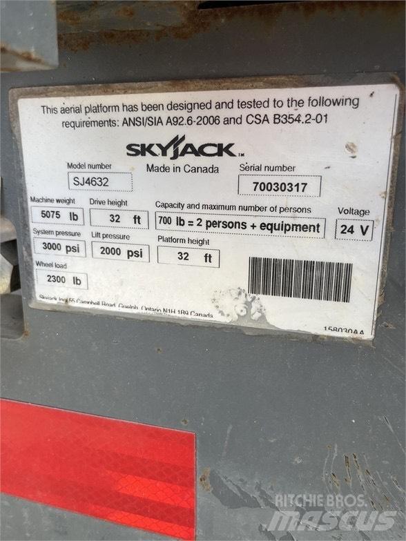 SkyJack SJ III 4632 Makasli platformlar