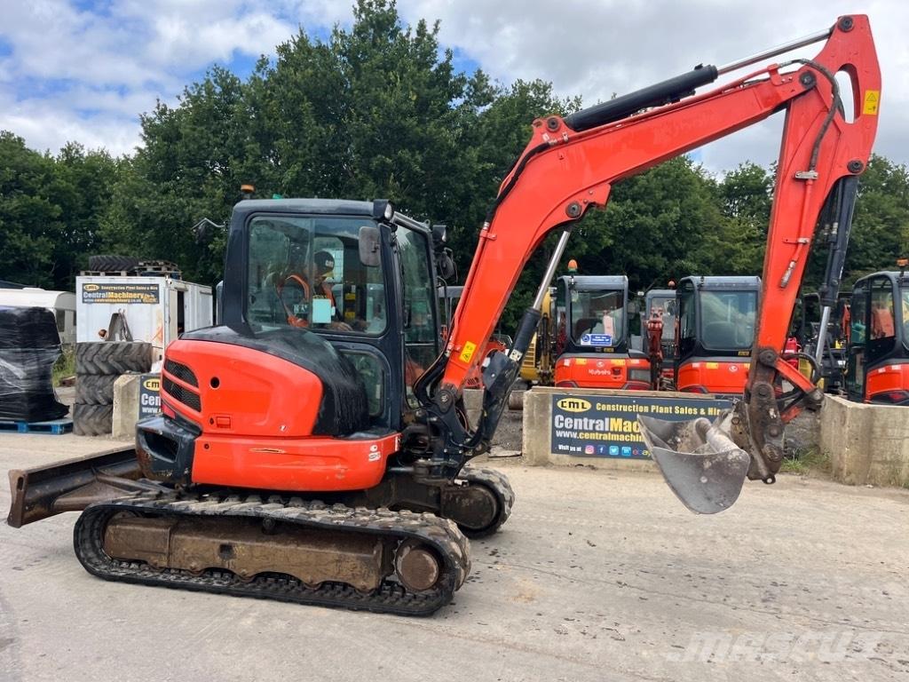 Kubota KX 057-4 Mini ekskavatörler, 7 tona dek