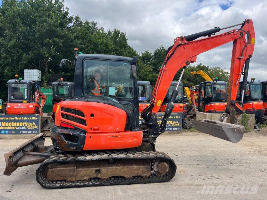 Kubota KX 057-4 Mini ekskavatörler, 7 tona dek