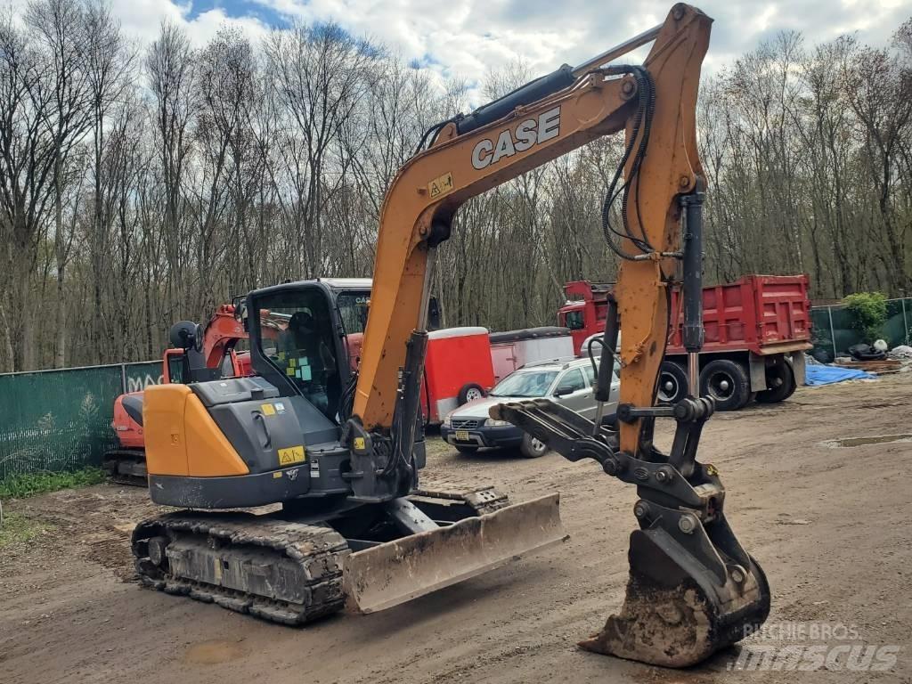 CASE CX 80 C Paletli ekskavatörler