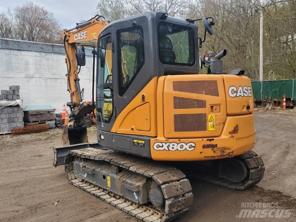 CASE CX 80 C Paletli ekskavatörler