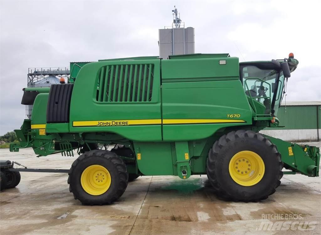 John Deere T670 Biçerdöverler