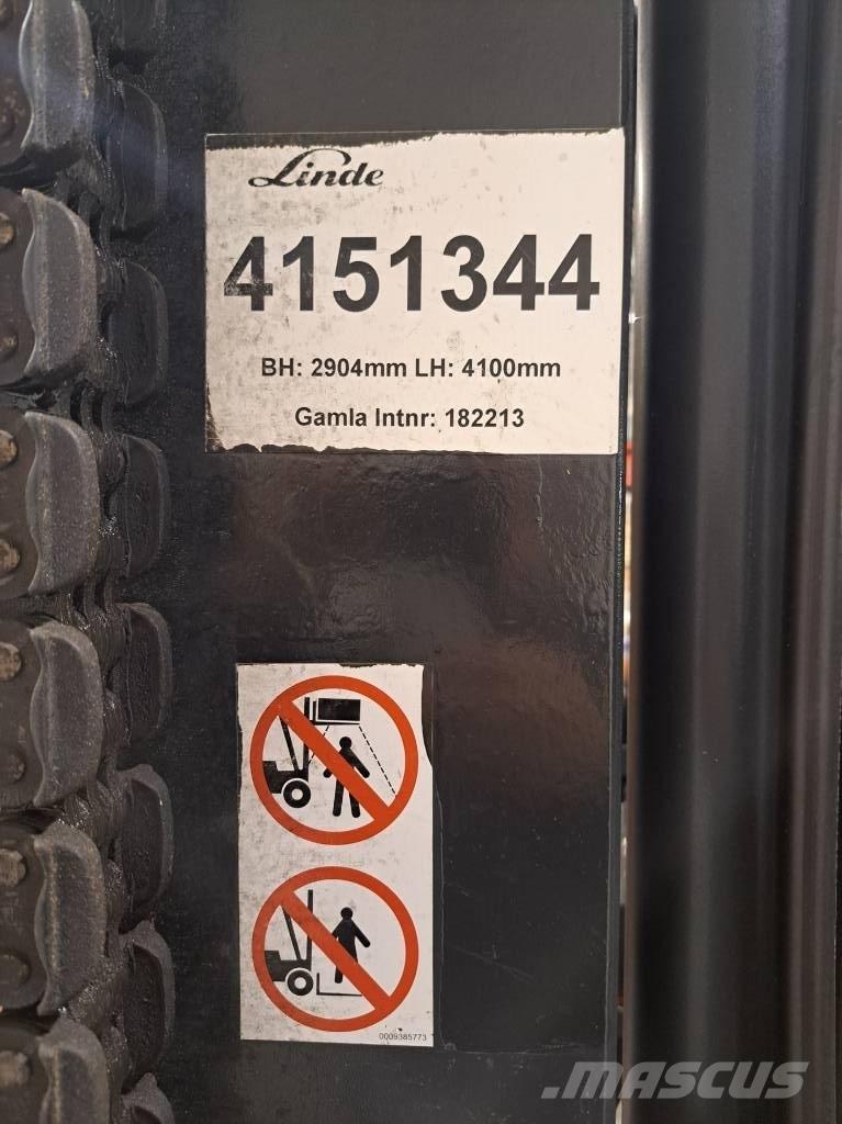 Linde E50HL-01 Elektrikli forkliftler