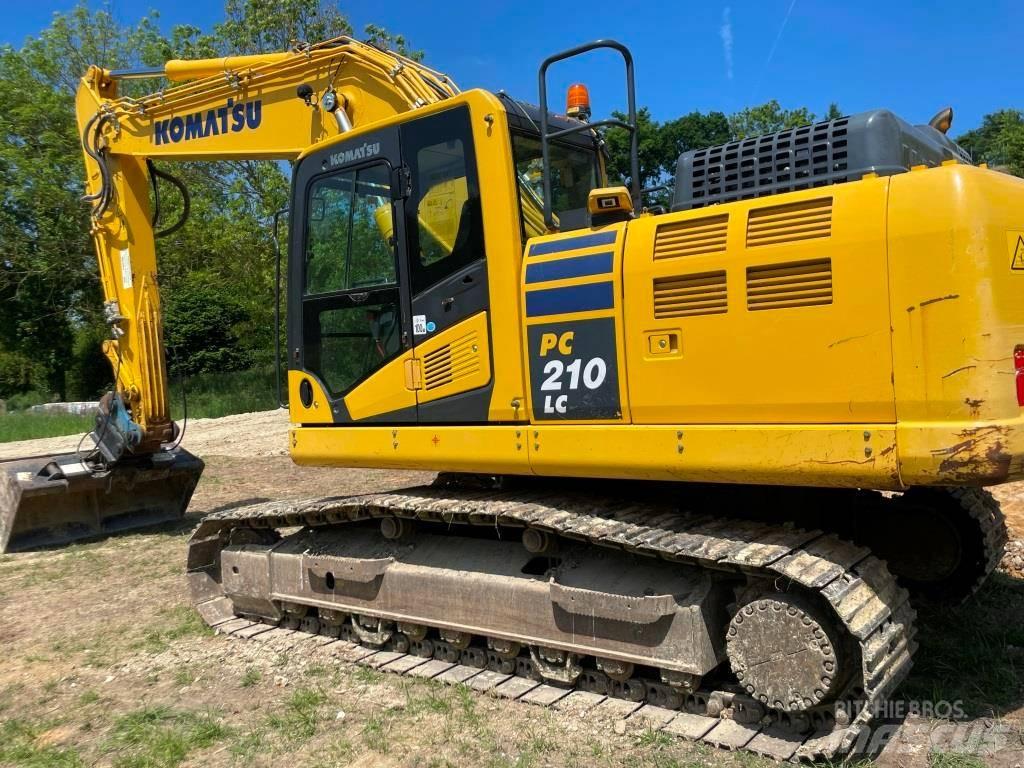 Komatsu PC210LC-11E0 Paletli ekskavatörler