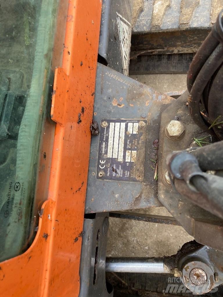 Doosan DX 27 Z Mini ekskavatörler, 7 tona dek