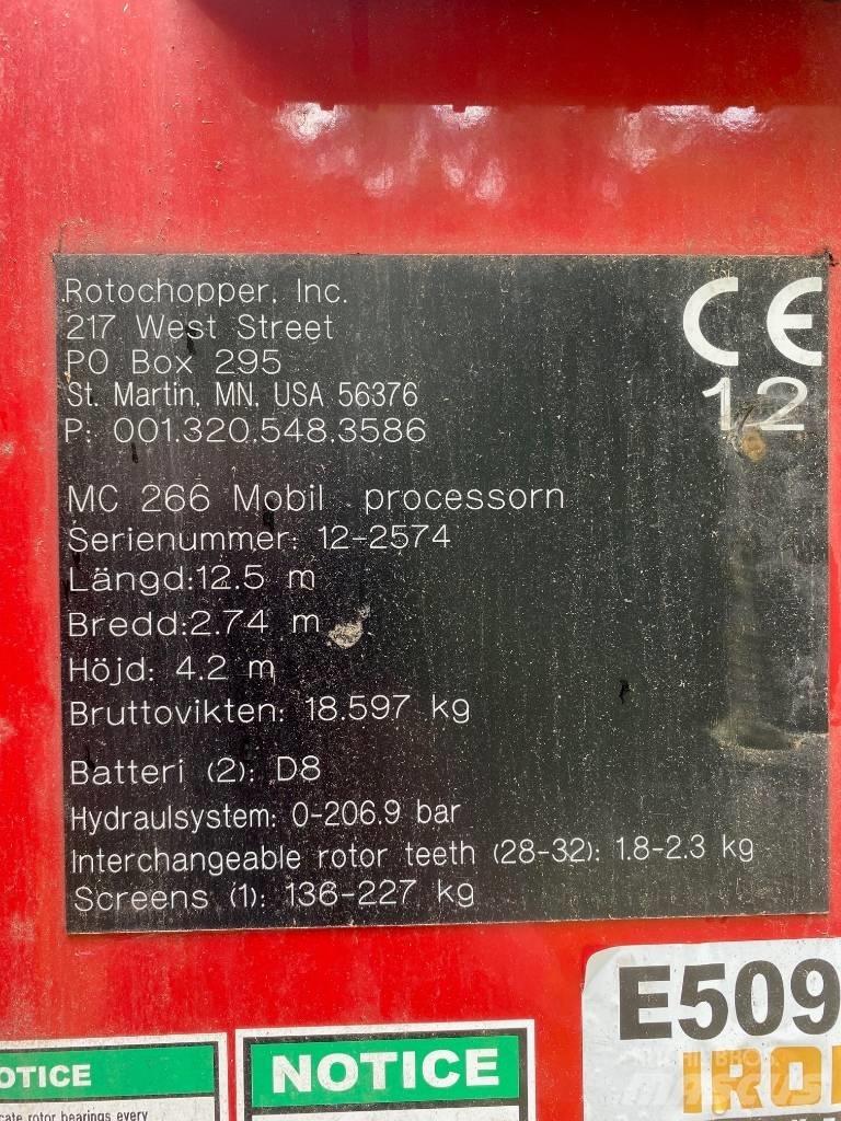 Rotochopper MC 266 Atik ögütücüler