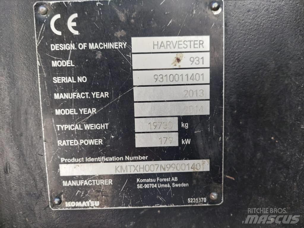 Komatsu 931.1 Biçerdöverler