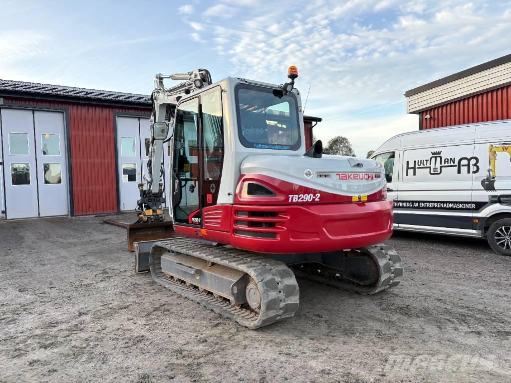 Takeuchi TB290 Midi ekskavatörler 7 - 12 t