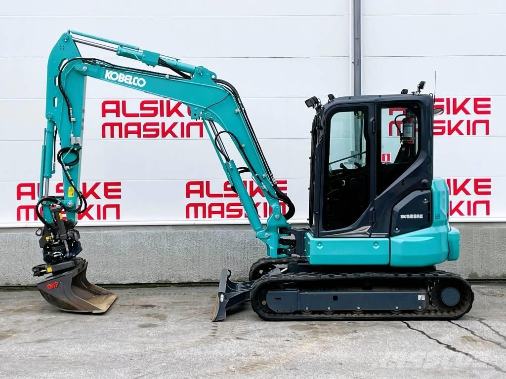 Kobelco SK58 SRX-7 Mini ekskavatörler, 7 tona dek