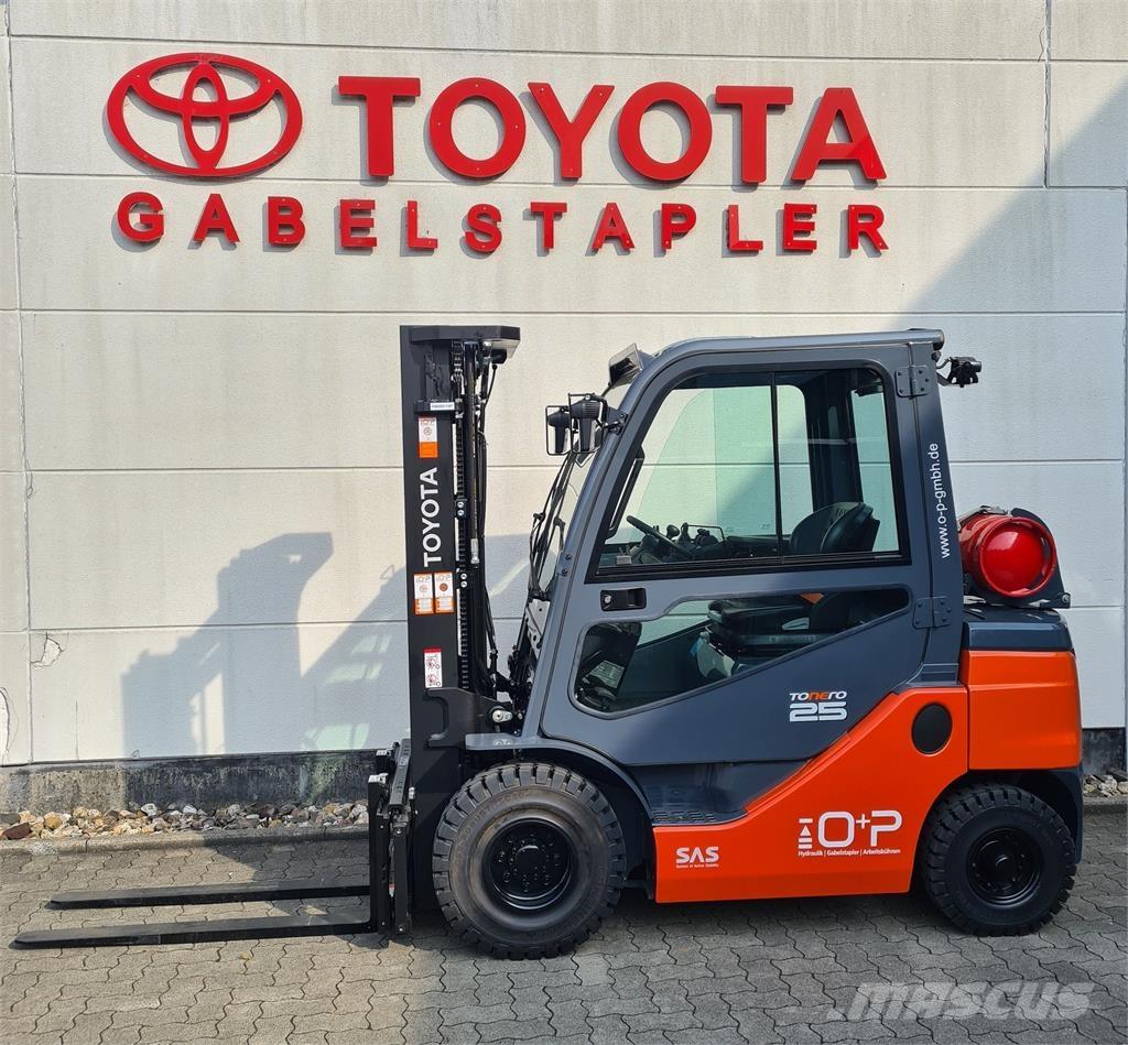 Toyota 02-8FGF25 LPG'li forkliftler