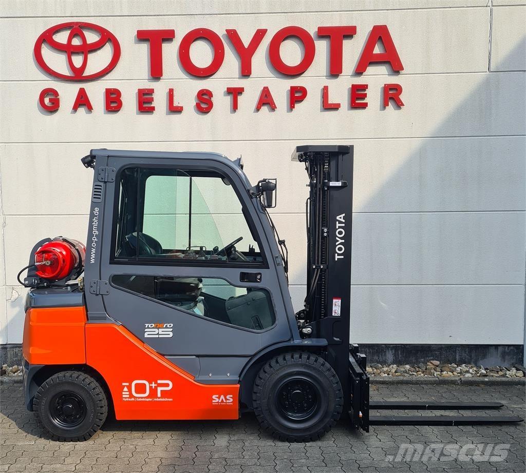 Toyota 02-8FGF25 LPG'li forkliftler