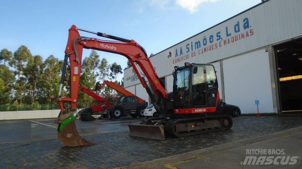 Kubota KX 080-4 Midi ekskavatörler 7 - 12 t