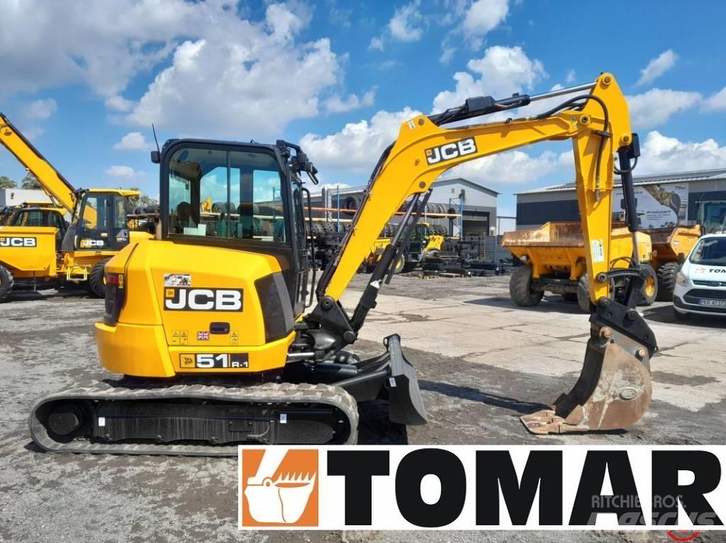 JCB 51 R-1 Mini ekskavatörler, 7 tona dek
