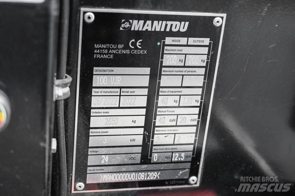 Manitou VJR 100 Körüklü personel platformları