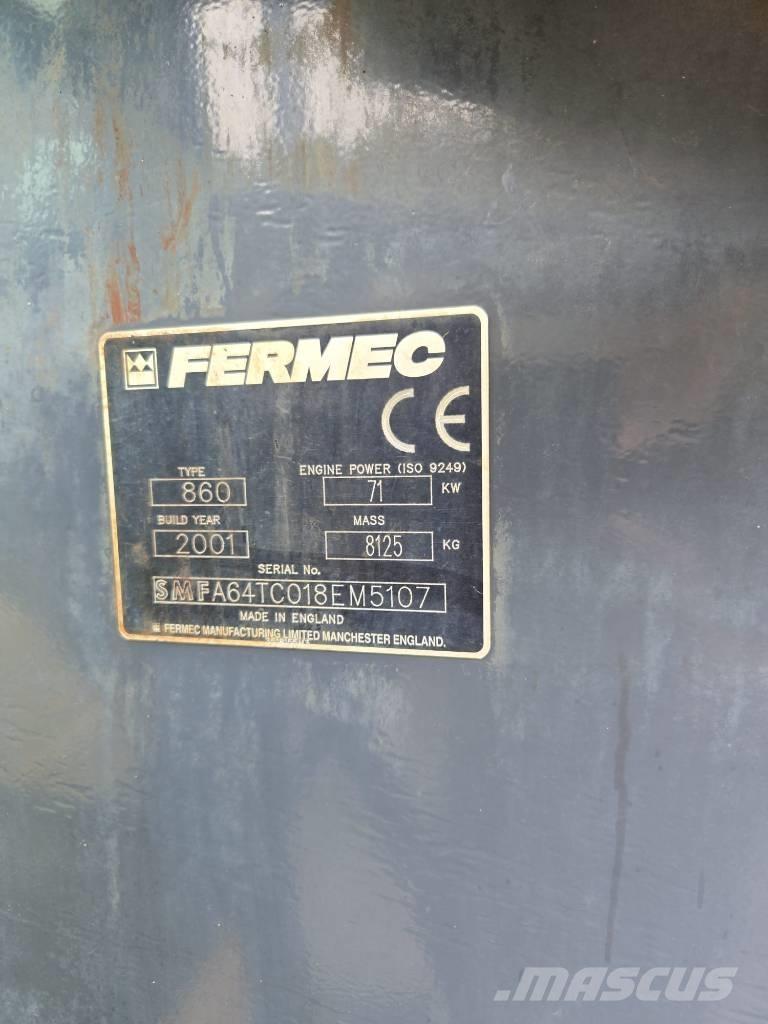 Fermec 860 Kazıcı yükleyiciler - beko loder