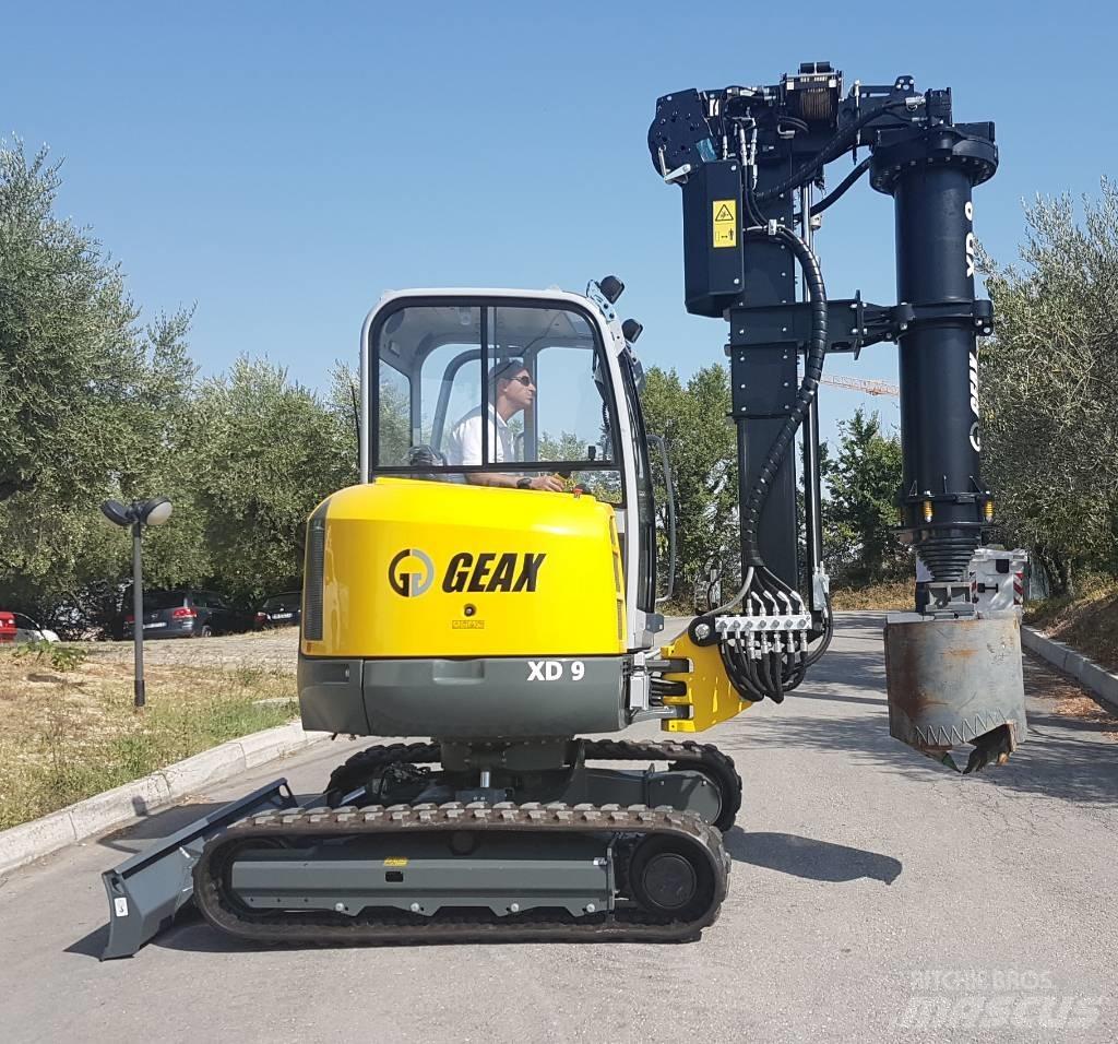  Geax XD9 Kazik ve ankraj makinalari