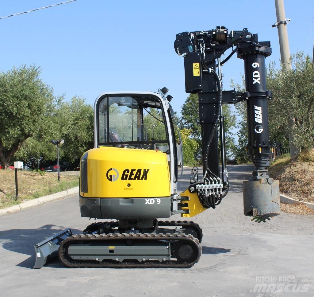  Geax XD9 Kazik ve ankraj makinalari