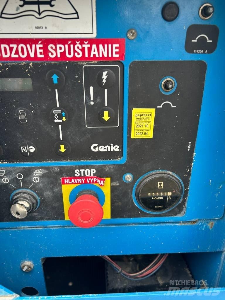 Genie GS 3384 RT Makasli platformlar
