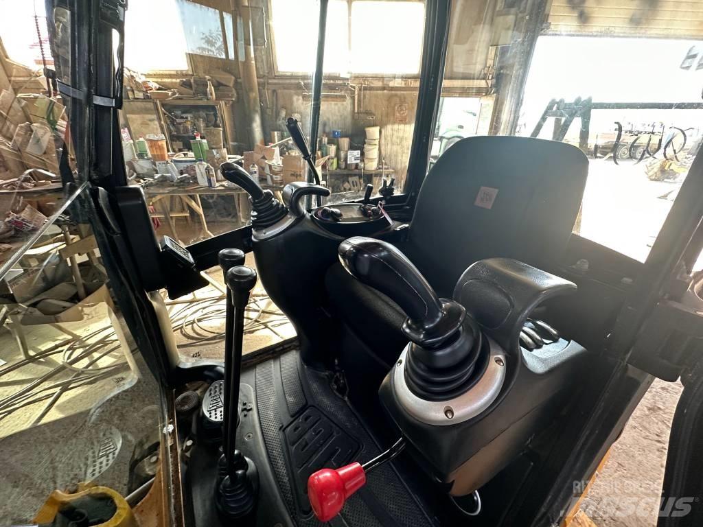 JCB 8018 Mini ekskavatörler, 7 tona dek
