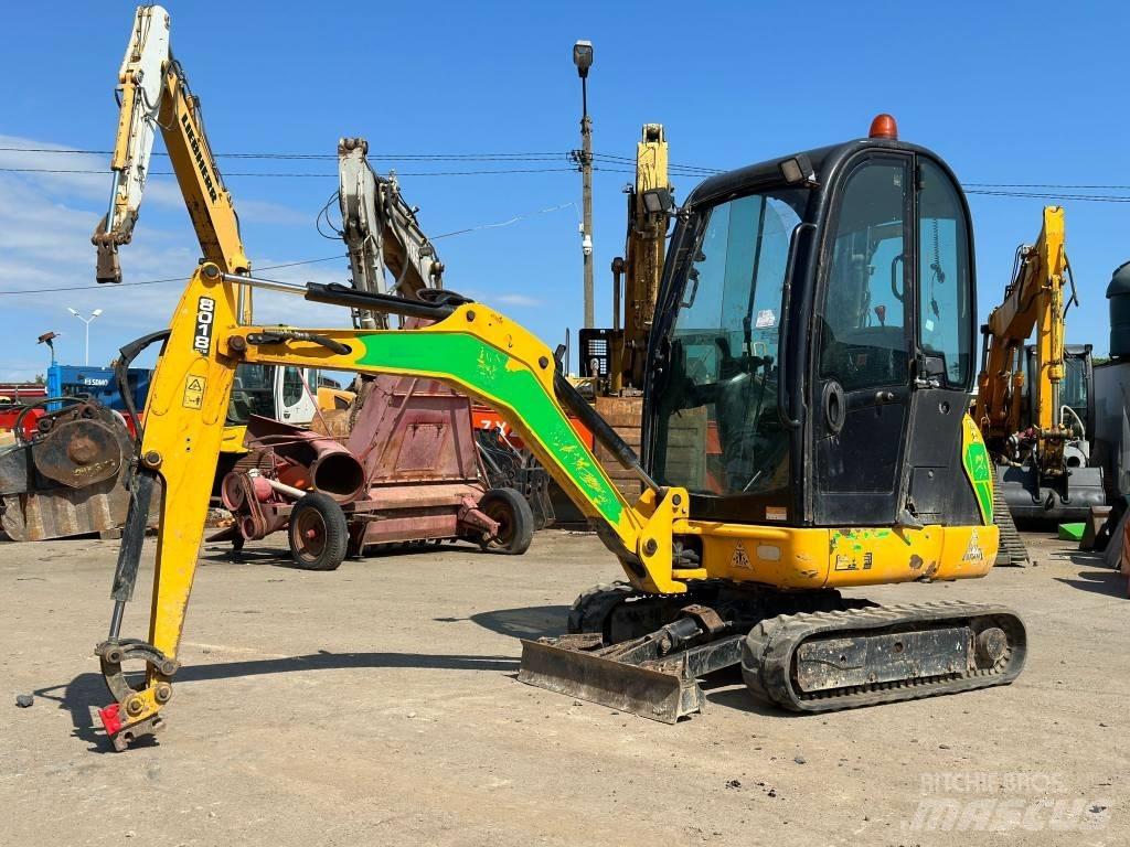 JCB 8018 Mini ekskavatörler, 7 tona dek