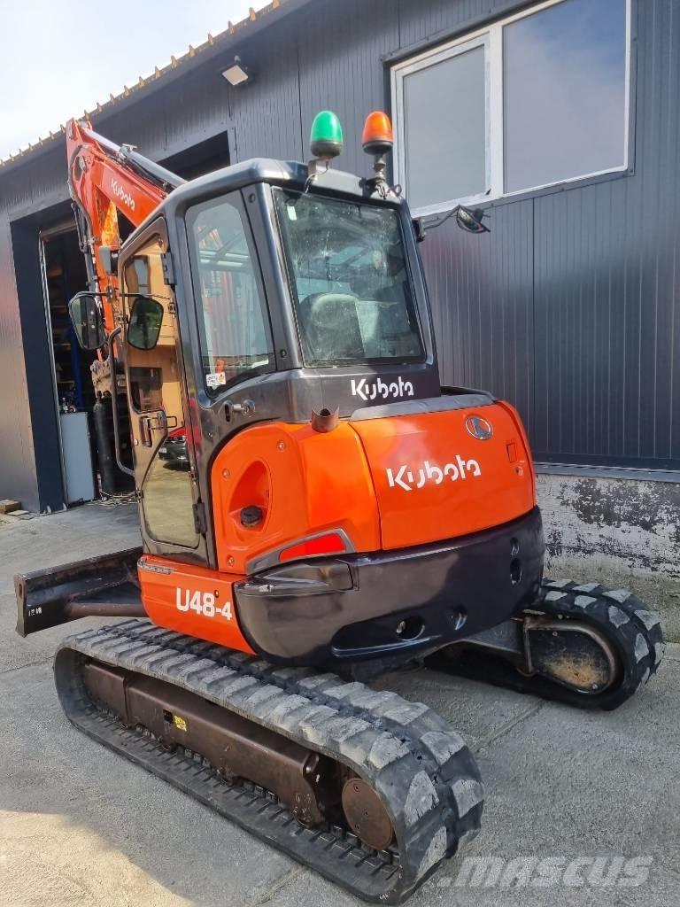 Kubota U48 Mini ekskavatörler, 7 tona dek