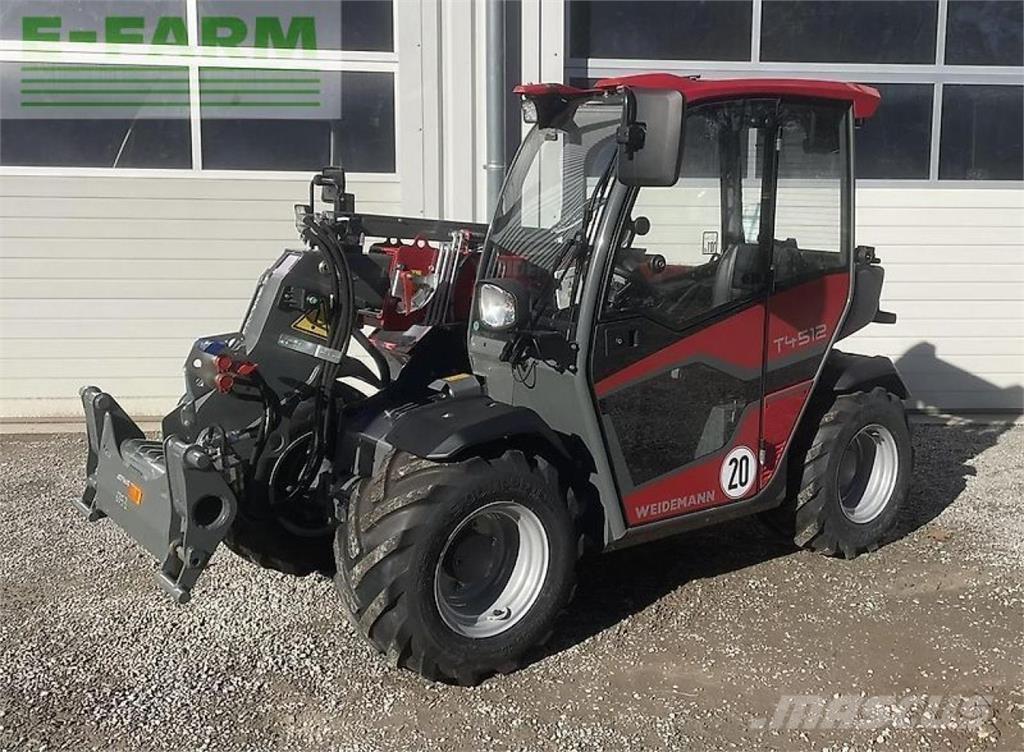 Weidemann t4512 Tarimsal teleskopik yükleyiciler