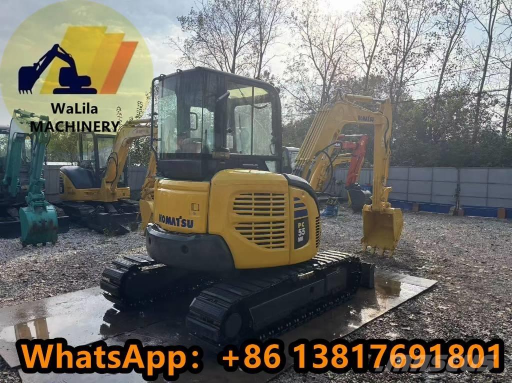 Komatsu PC 55 MR-3 Mini ekskavatörler, 7 tona dek