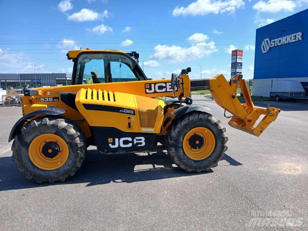 JCB 538-60AG Tarimsal teleskopik yükleyiciler