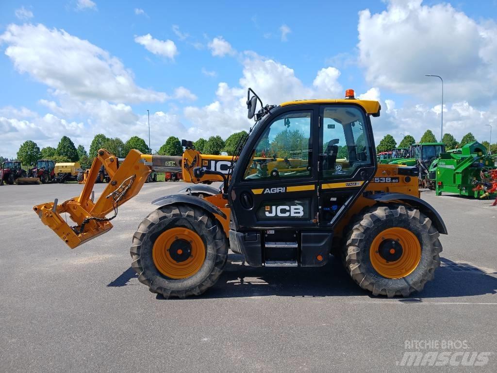JCB 538-60AG Tarimsal teleskopik yükleyiciler