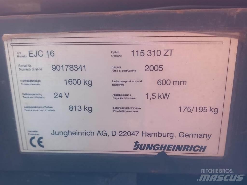 Jungheinrich ECJ16 Transpaletler