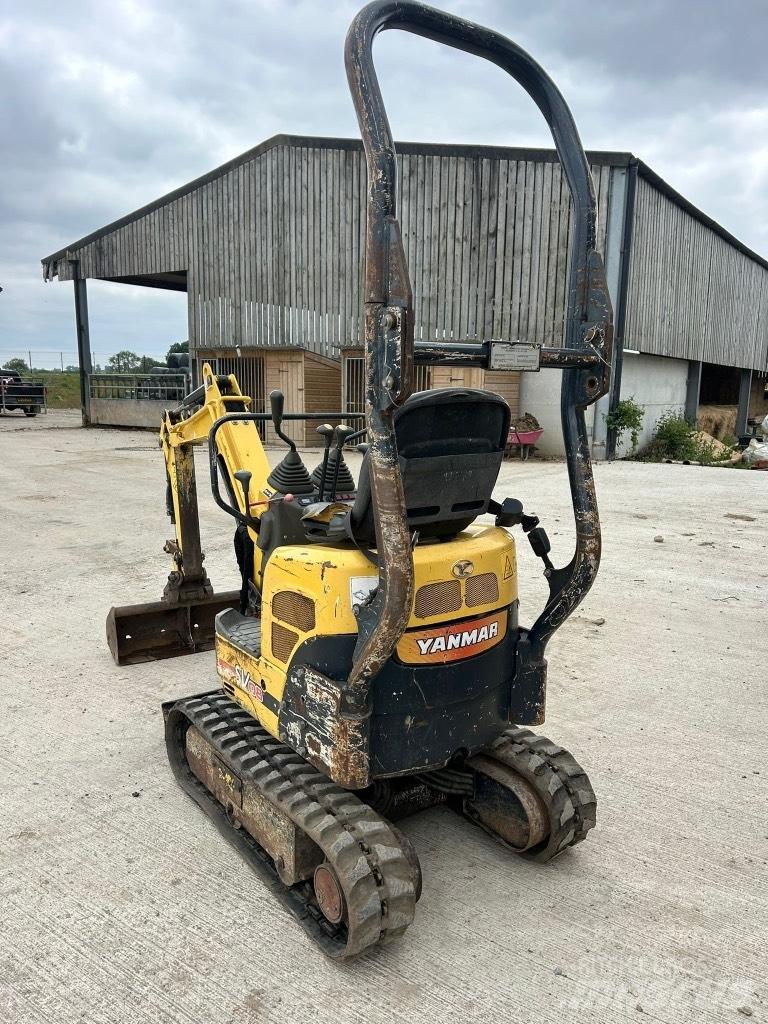 Yanmar SV 08 Mini ekskavatörler, 7 tona dek
