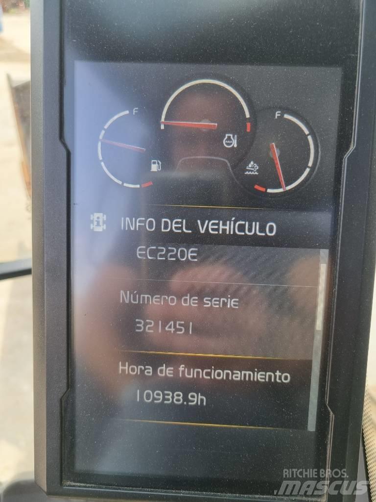 Volvo EC220EL Paletli ekskavatörler