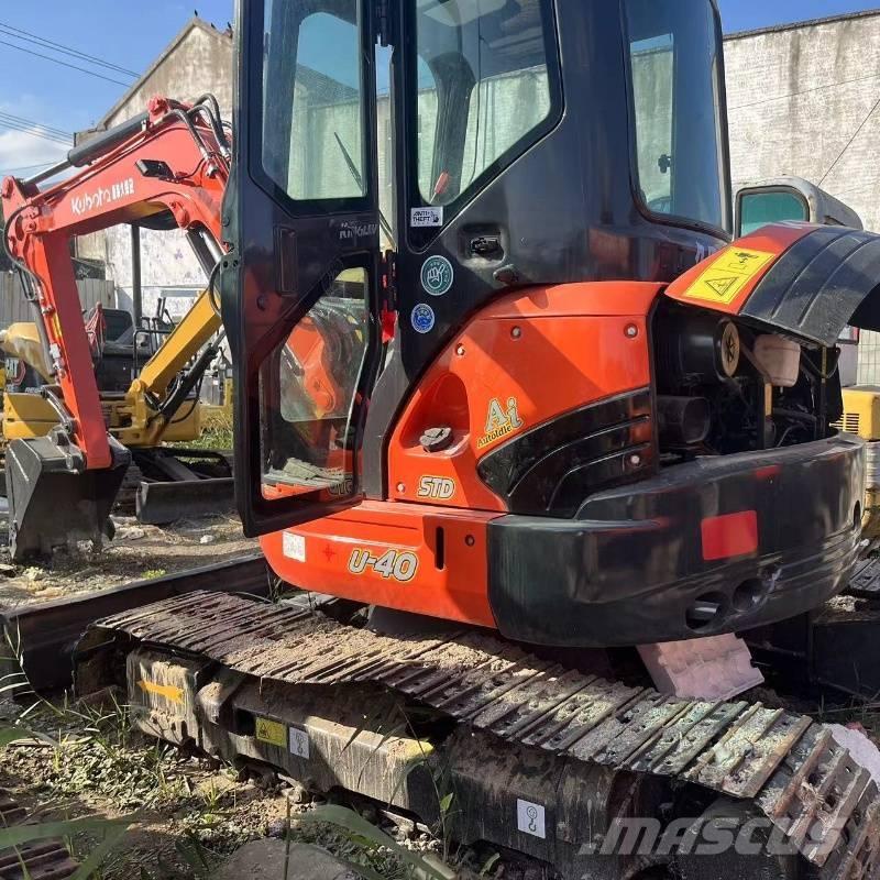 Kubota U 40 Mini ekskavatörler, 7 tona dek