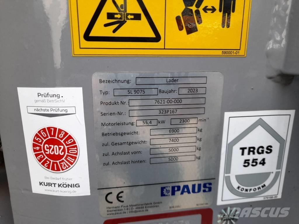 Paus SL 9075 Tekerlekli yükleyiciler