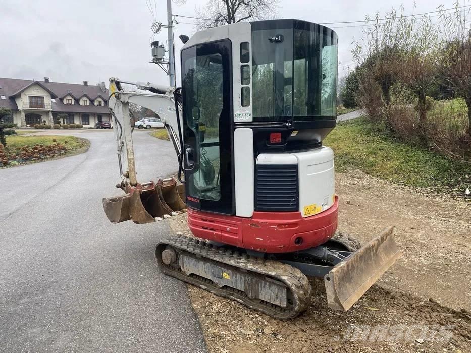Takeuchi TB 23 R Mini ekskavatörler, 7 tona dek